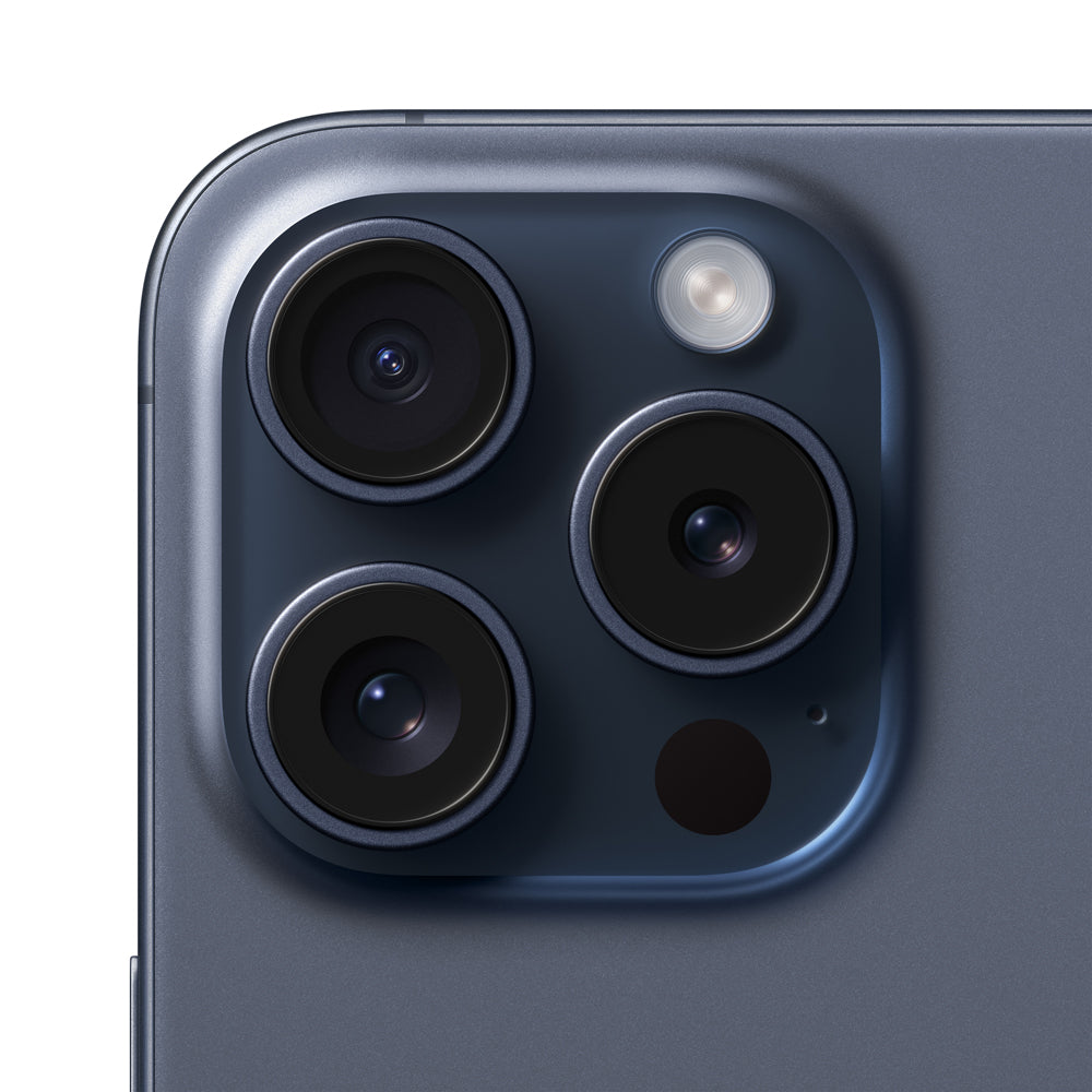 iPhone 15 Pro 256GB Blue Titanium - Premium Smartphone for Photography, Gaming & Business Use