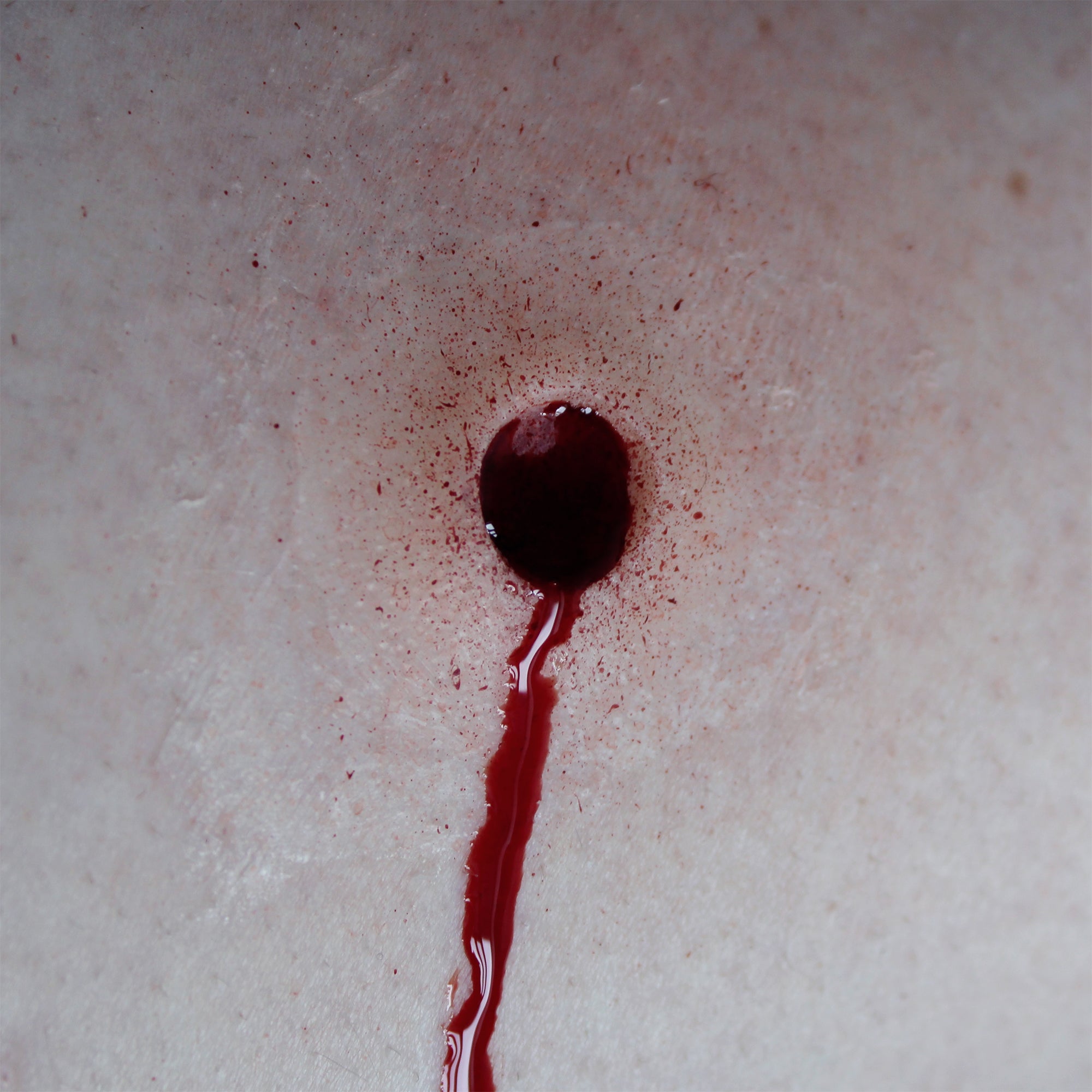 Jess FX Gunshot Entry Wound Prosthetic - Realistic Encapsulated Silicone Special Effects Makeup for Halloween, Cosplay & Film Productions