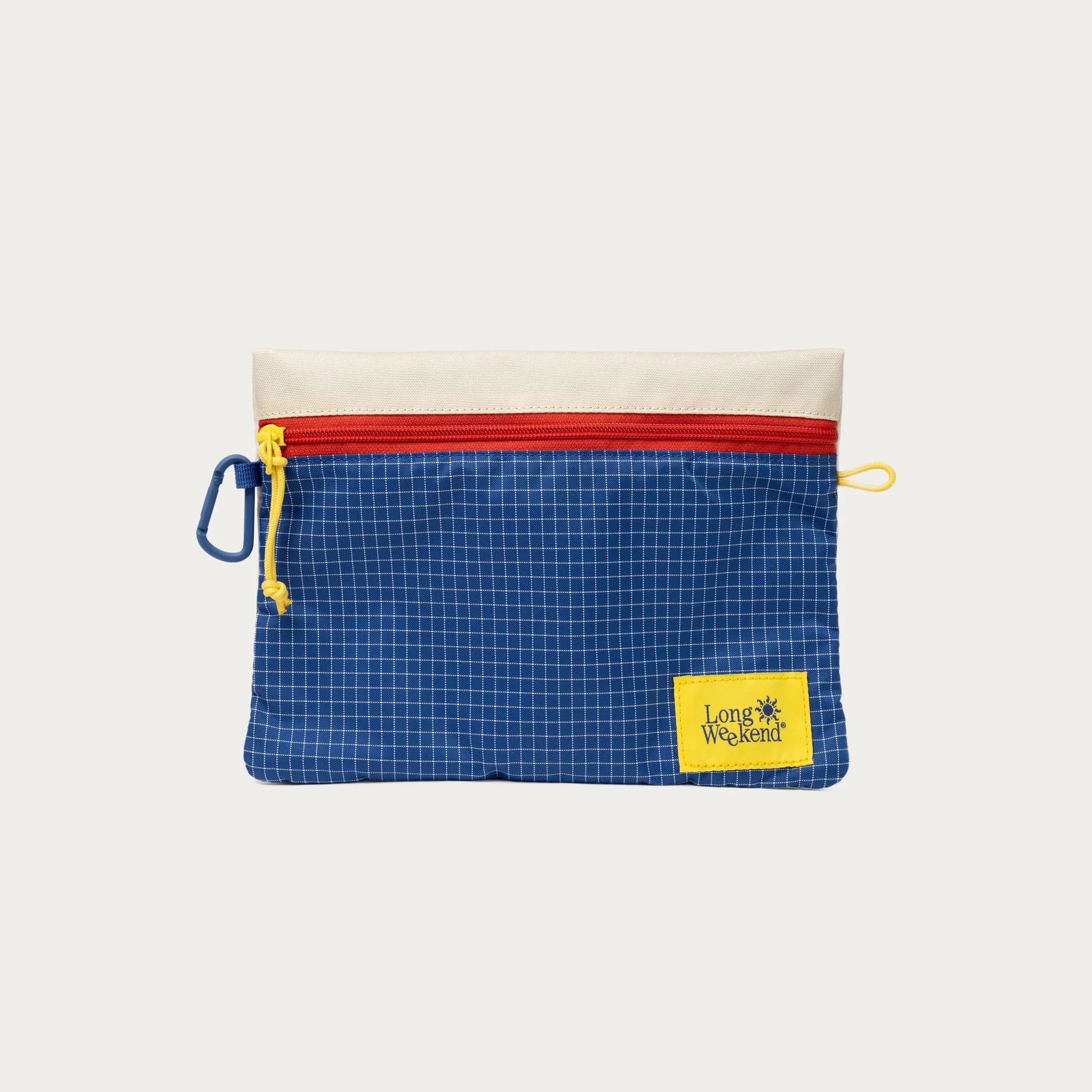 Everyday Zip Pouch - Waterproof Travel Organizer (Small/Medium/Large) - Perfect for Makeup, Toiletries & Office Supplies