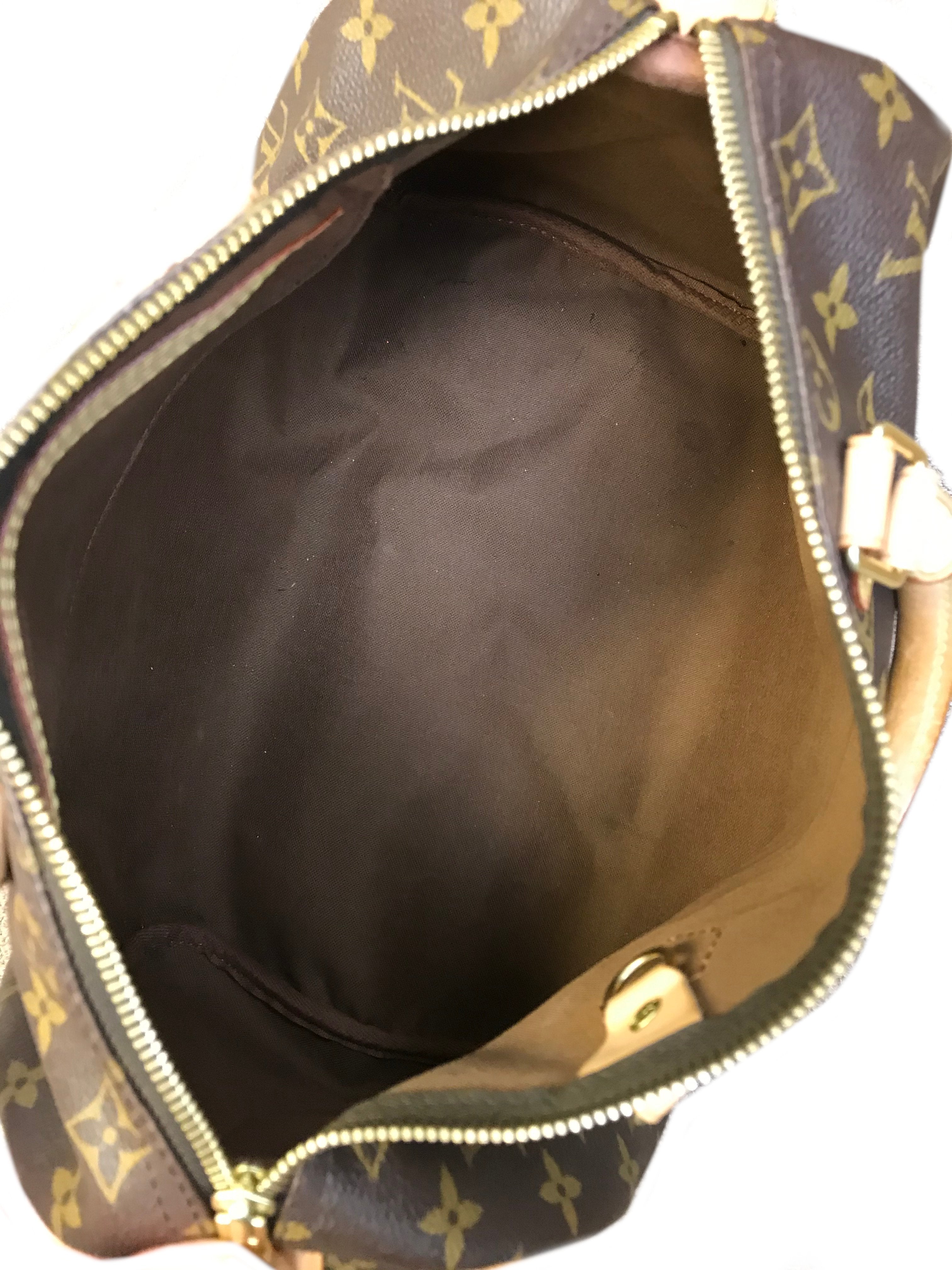 Authentic Louis Vuitton Monogram Speedy 30 Handbag - Luxury Canvas Shoulder Bag for Women - Perfect for Work, Travel & Everyday Use