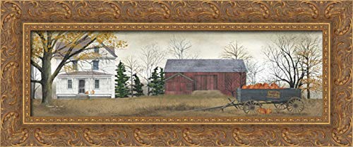 Canvas Art in a Gold Ornate Wood Frame