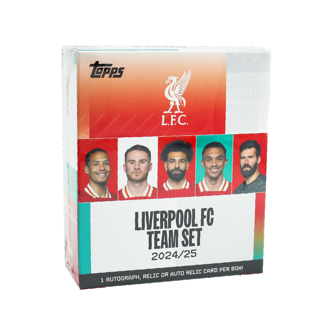 Official Topps Liverpool FC 2024/25 Team Set - 30 Player Cards Collection - Perfect for Soccer Fans, Collectors & Fantasy League Players (Match Day, Gifts, Trading)