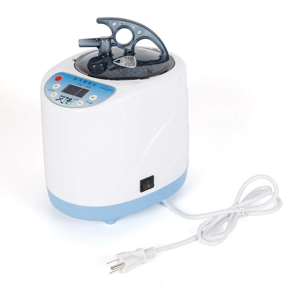 DNYSYSJ 2L Portable Steam Sauna Pot - 110V Home Spa Generator for Body Therapy & Relaxation | Perfect for Home Sauna, Facial Steaming, and Muscle Pain Relief (USA)