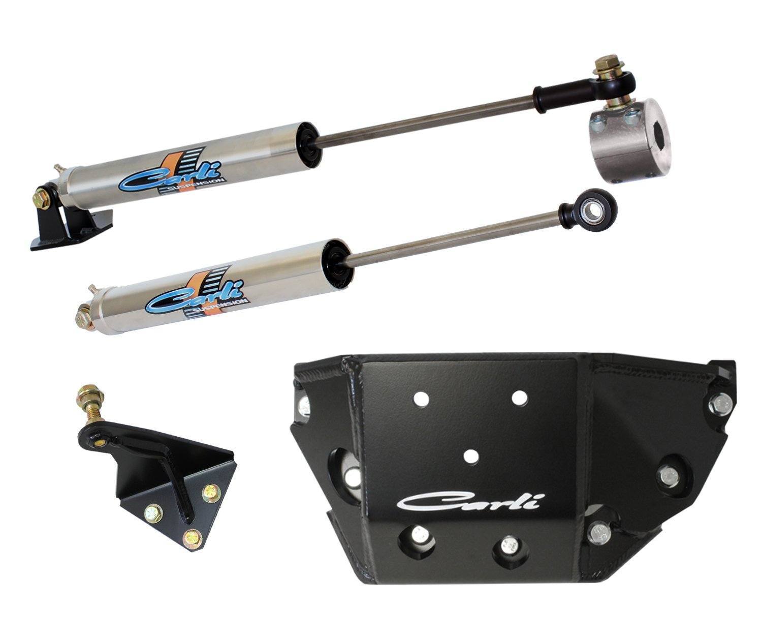 2003-2008 Dodge Ram 2500/3500 Heavy-Duty Y-Style Steering Stabilizer Kit - Reduces Vibration & Improves Handling for Off-Road & Towing