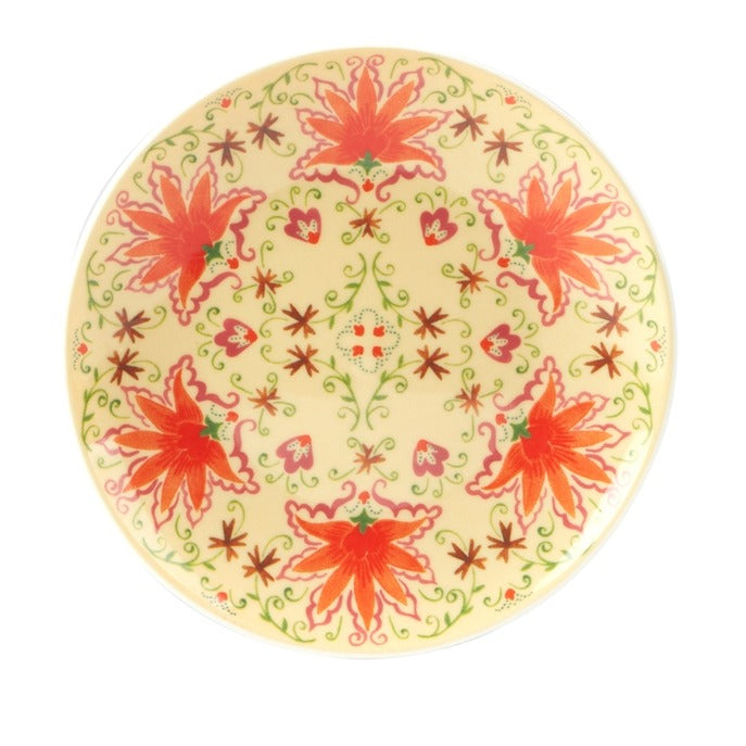 Francesca Canapé Plates - Elegant Appetizer Serving Dishes for Parties, Weddings & Entertaining | Premium Porcelain Small Plates for Hors d'Oeuvres, Finger Foods & Cocktail Receptions