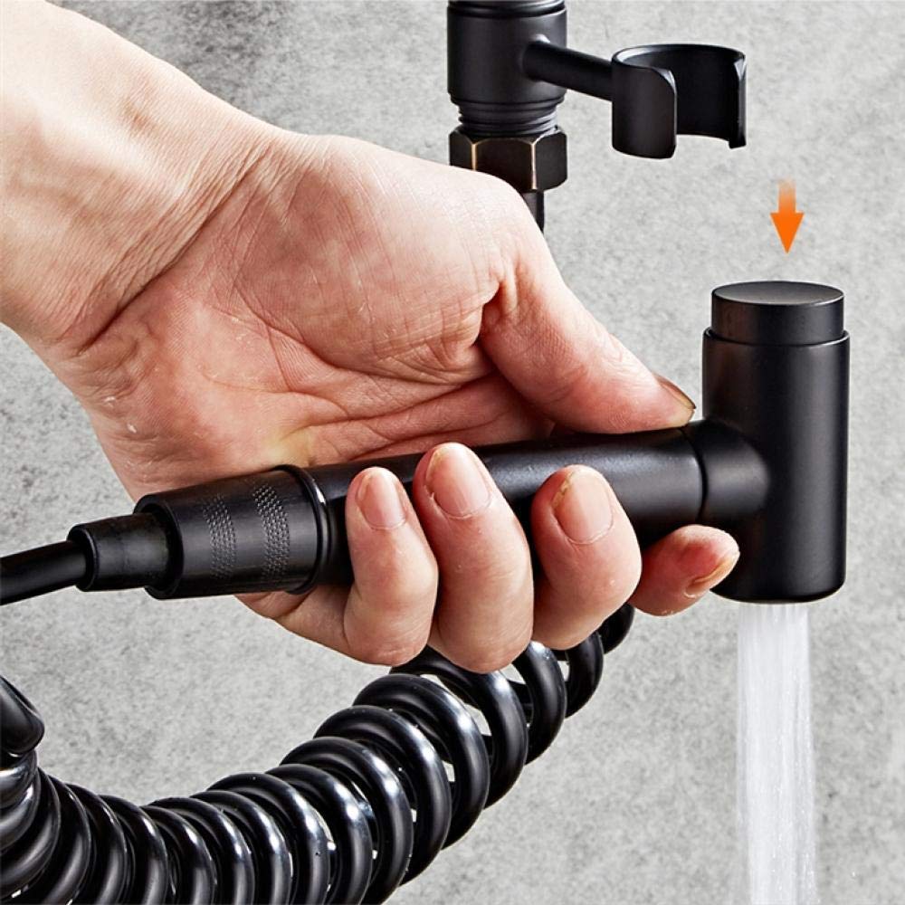 Portable Handheld Sprayer Kit - Multi-Functional Toilet Cleaning Spray Gun for Bathroom Hygiene | Perfect for Home, RV & Travel Use