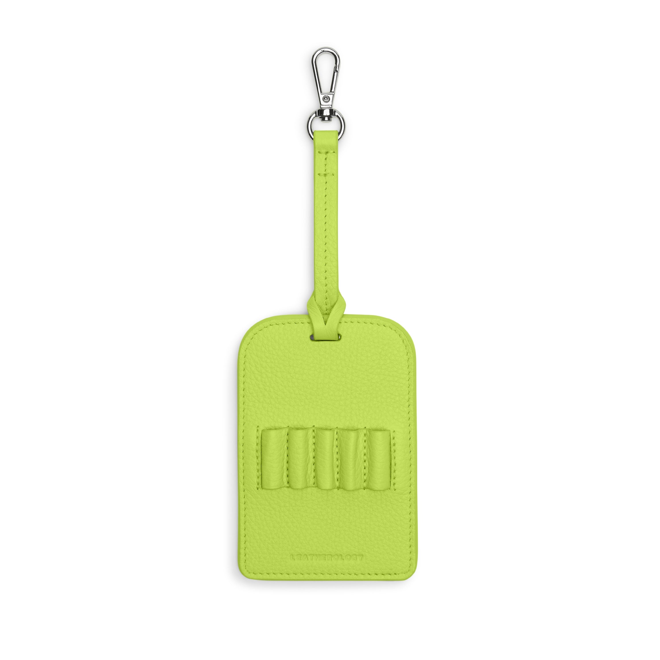 Premium Golf Bag Tee Holder - Lime Green - Convenient Golf Accessory for Organizing Tees on the Course | Perfect for Golfers & Driving Range Practice