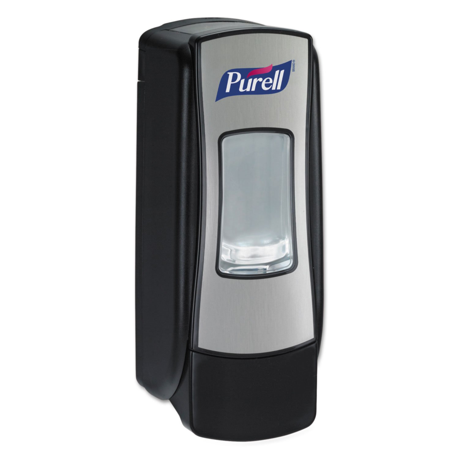 PURELL 872806 ADX-7 Hand Sanitizer Dispenser 700 mL Chrome/Black - Touch-Free Sanitizing Solution for Offices, Hospitals, and Public Spaces