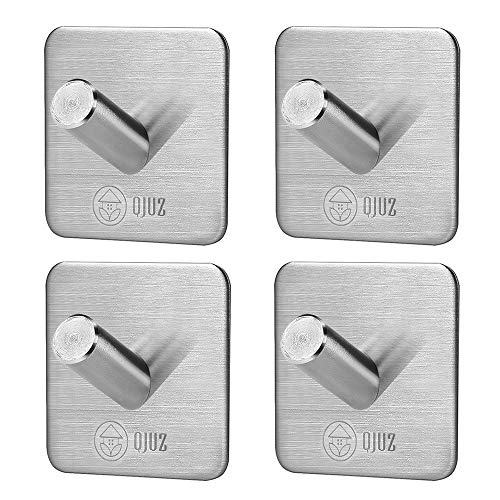 Square Adhesive Hooks-4packs
