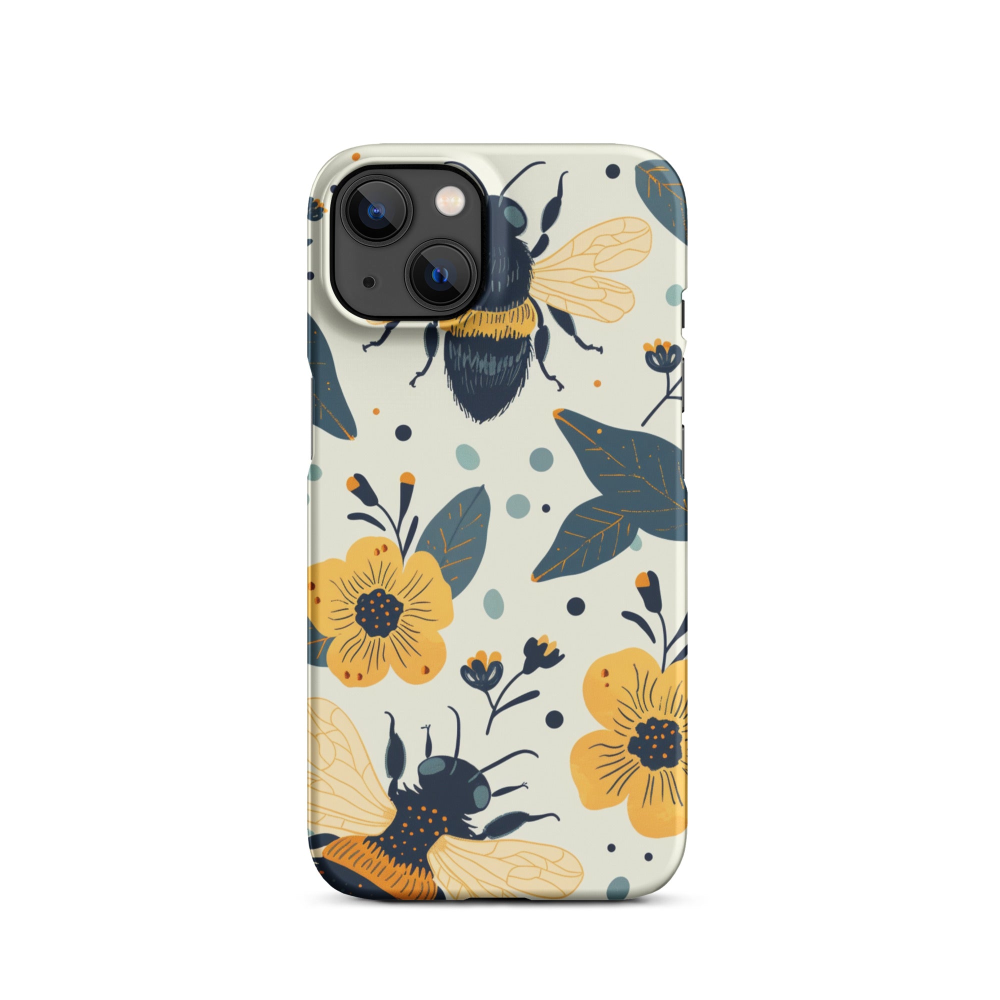Bee Snap Protective Case for iPhone 14/13/12/11 - Slim & Durable Phone Cover with Shock Absorption for Everyday Use, Travel, and Outdoor Activities