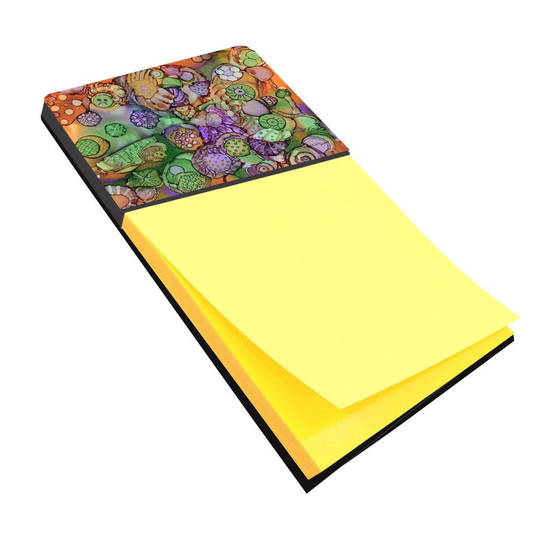 Caroline's Treasures Multicolor Desk Artwork Notepad Holder (8971SN) - Perfect for Office, Home & School Organization
