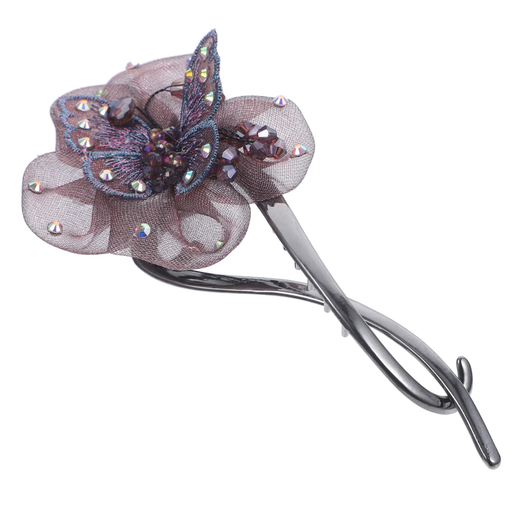 FOMIYES Butterfly Hair Clips for Women - French Hair Pins for Thick Hair, Decorative Hair Barrettes & Hair Accessories - Perfect for Weddings, Parties & Everyday Styling