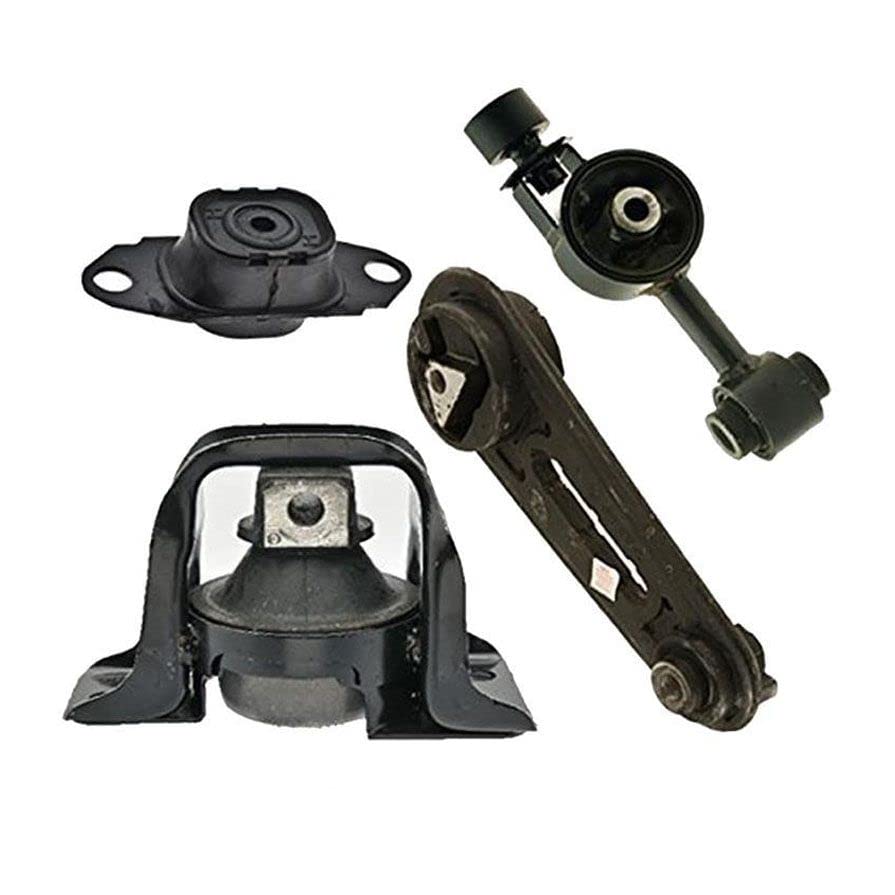 High-Quality Engine & Transmission Mounts Kit Replacement for Nissan Versa 2007-2012 & Cube 2009-2014 1.8L - Durable Auto Parts for Smooth Ride & Vibration Reduction