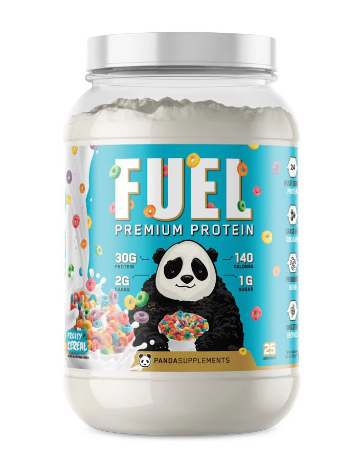 Panda Supplements FUEL Premium Whey Protein Powder for Muscle Growth & Recovery - Ideal for Post-Workout, Weight Loss & Fitness Enthusiasts