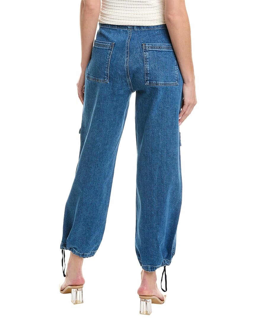 HUDSON Women's Drawstring Cargo Parachute Pants - Stylish & Comfortable Casual Pants for Outdoor, Travel & Everyday Wear
