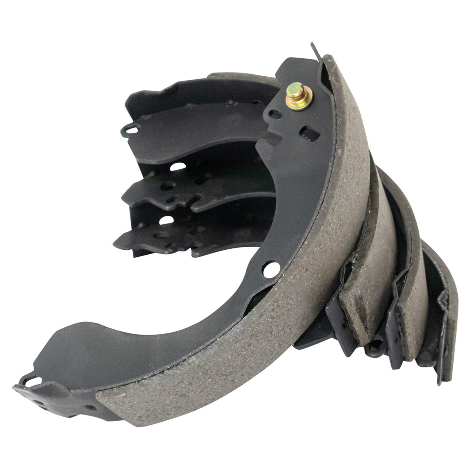 TRQ Brake Drum & Shoe Rear Set Kit - Compatible with Chrysler Dodge Jeep Vehicles - Perfect for DIY Car Repairs & Maintenance