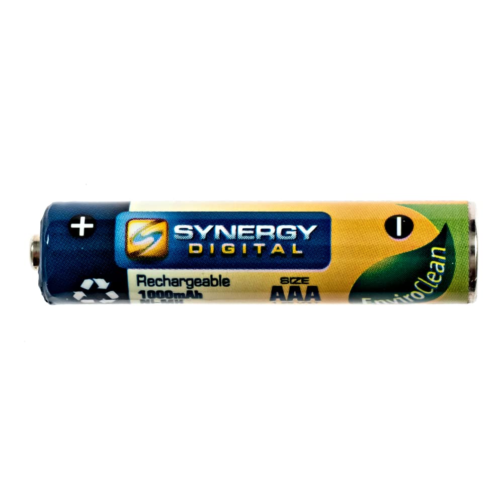 Synergy Digital Rechargeable AAA Batteries for Panasonic KX-TGA660B Cordless Phone - 10-Pack Ultra High Capacity Ni-MH Battery Combo | Perfect for Home & Office Wireless Phones