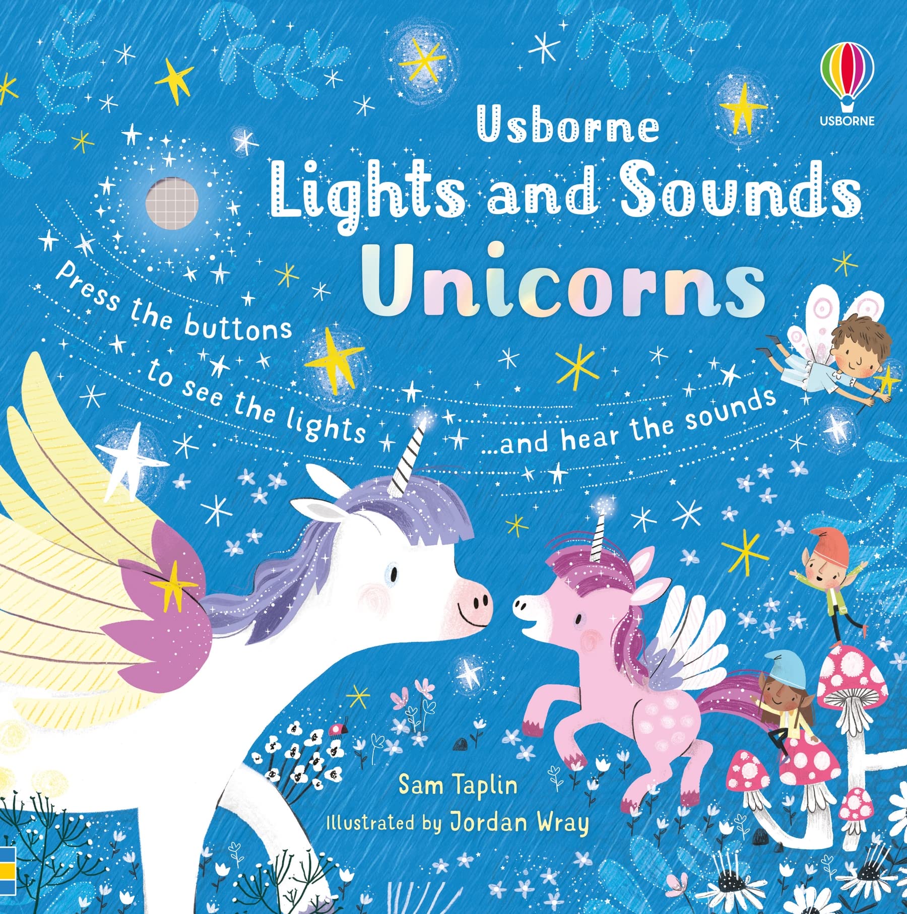 Interactive Light and Sound Unicorn Book for Kids - Magical Storytime with Flashing Lights & Fun Sounds - Perfect for Bedtime, Playtime & Early Learning