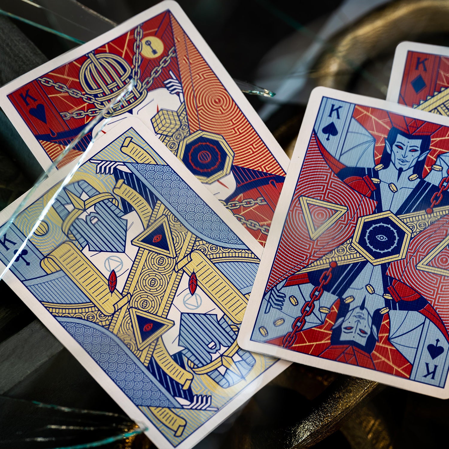 Memoria Ancestrale Playing Cards - Premium Tarot-Style Deck for Collectors & Game Nights | Unique Gift for Card Enthusiasts & Spiritual Seekers