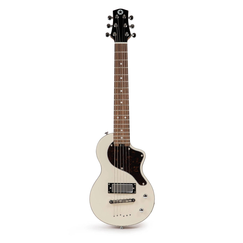 Blackstar Carry On Deluxe Electric Guitar Pack - White | Portable Travel Guitar for Beginners & Professionals | Perfect for Home Practice, Studio Recording & Live Performances