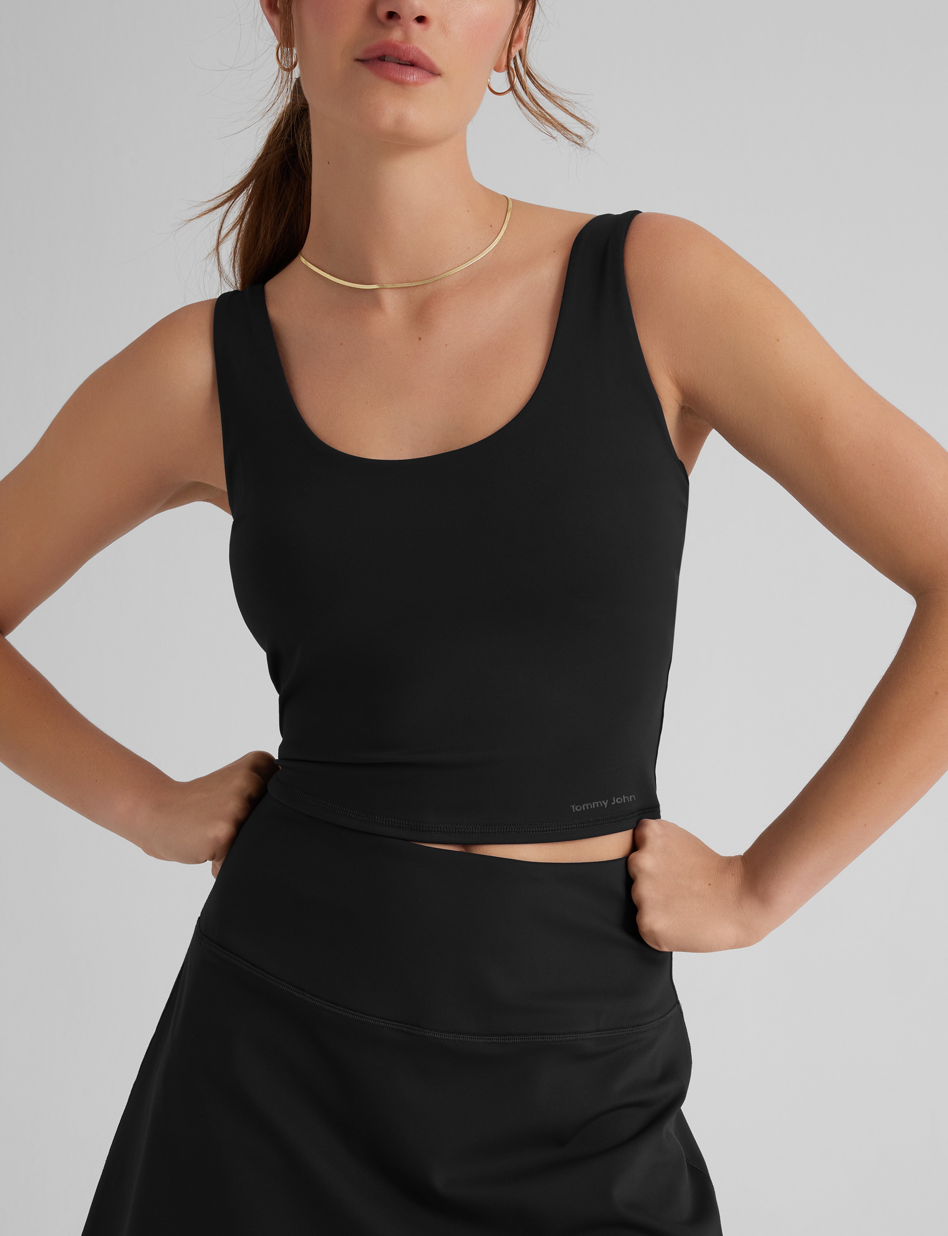 Women's 360 Movement Crop Tank - Breathable Workout Top for Yoga, Running & Gym | Comfortable Athletic Shirt for Active Lifestyles