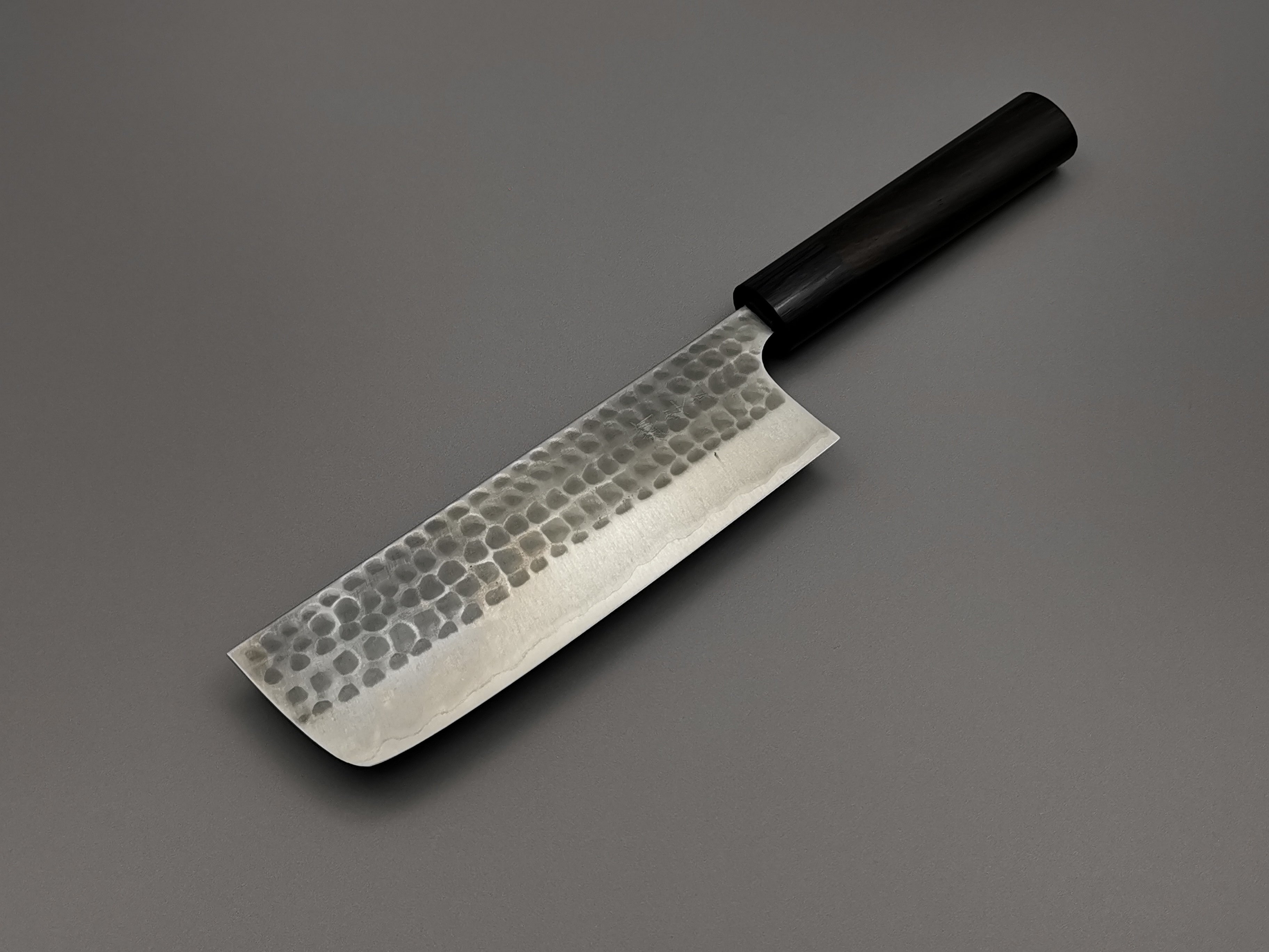 Premium Anryu Aogami Super Blue Steel Nakiri Knife - Japanese Vegetable Knife for Professional Chefs & Home Cooking, Perfect for Slicing, Dicing & Chopping Vegetables