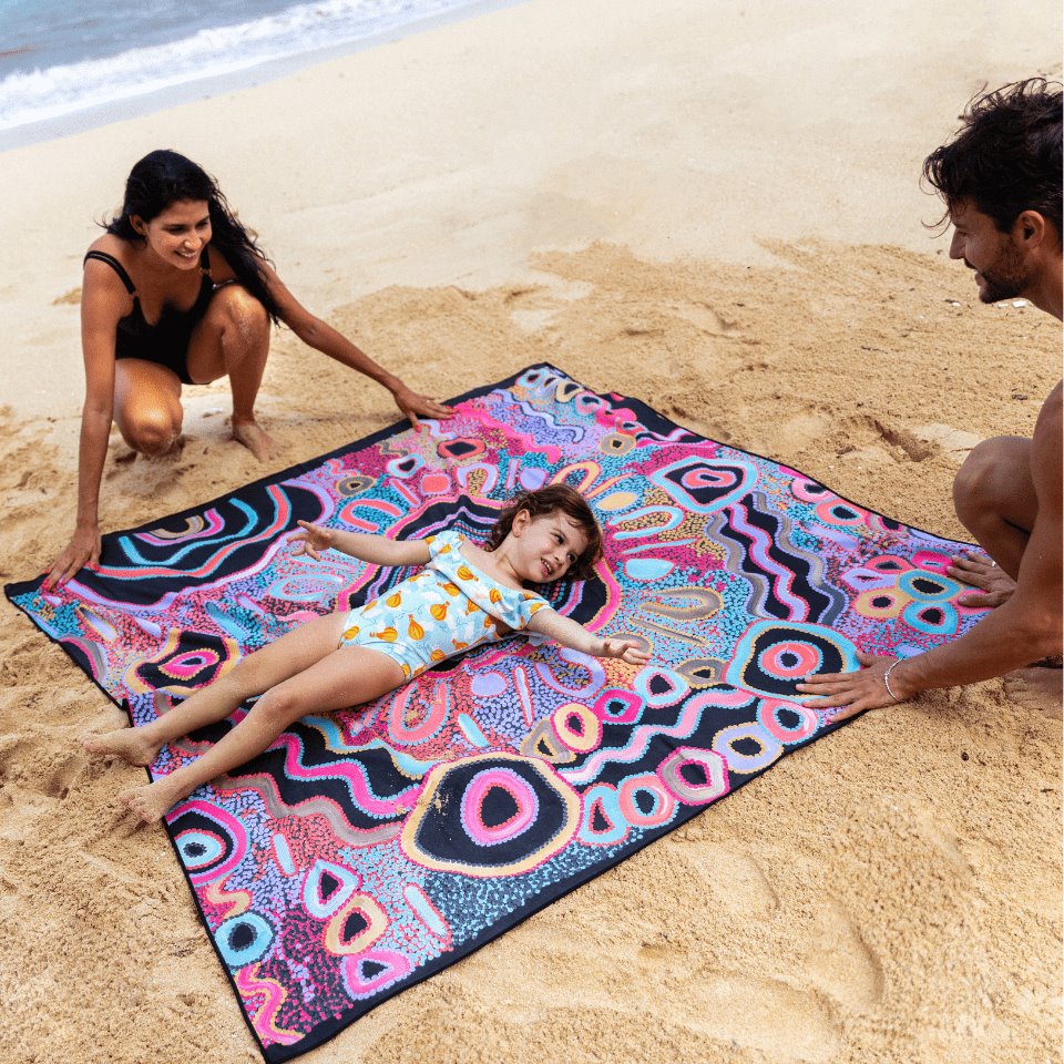 Premium Quick-Dry Camping Cooler & Towel Set - Moonlight Outdoor Essentials for Picnics, Beach Trips & Backpacking Adventures