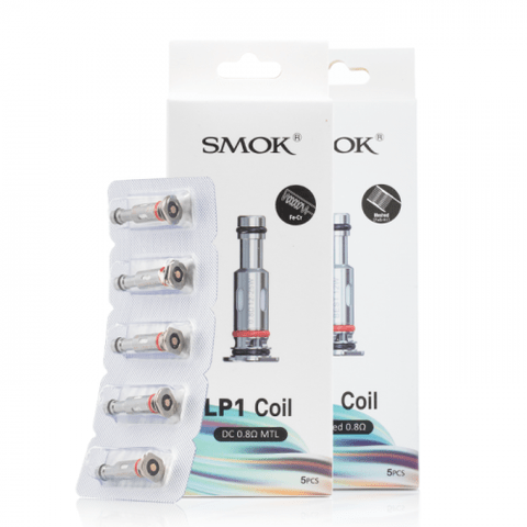 SMOK LP1 Replacement Coils - 5 Pack Compatible with SMOK Vape Devices - Long-Lasting Performance for Smooth Vaping Experience - Perfect for Cloud Chasing and Flavor Enhancement