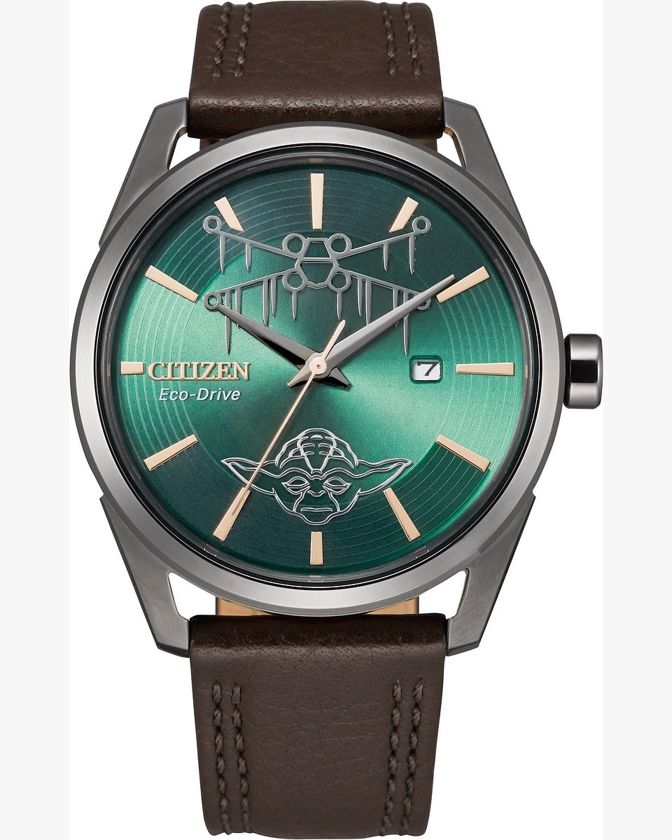 Citizen Star Wars Degobah Limited Edition Watch - Official Licensed Men's Timepiece for Collectors & Fans - Perfect for Cosplay, Gifts & Special Occasions