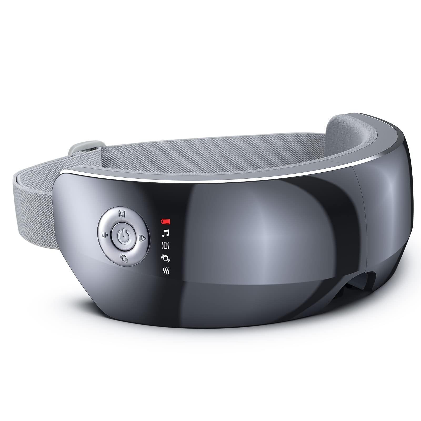 RENPHO Eyeris View Eye Massager with Heat - 5 Modes Heated Eye Mask for Migraine Relief & Relaxation, Vision Window Design, Gifts for Women & Men, Reduces Eye Strain, Dry Eyes & Dark Circles - Perfect for Home, Office & Travel Use