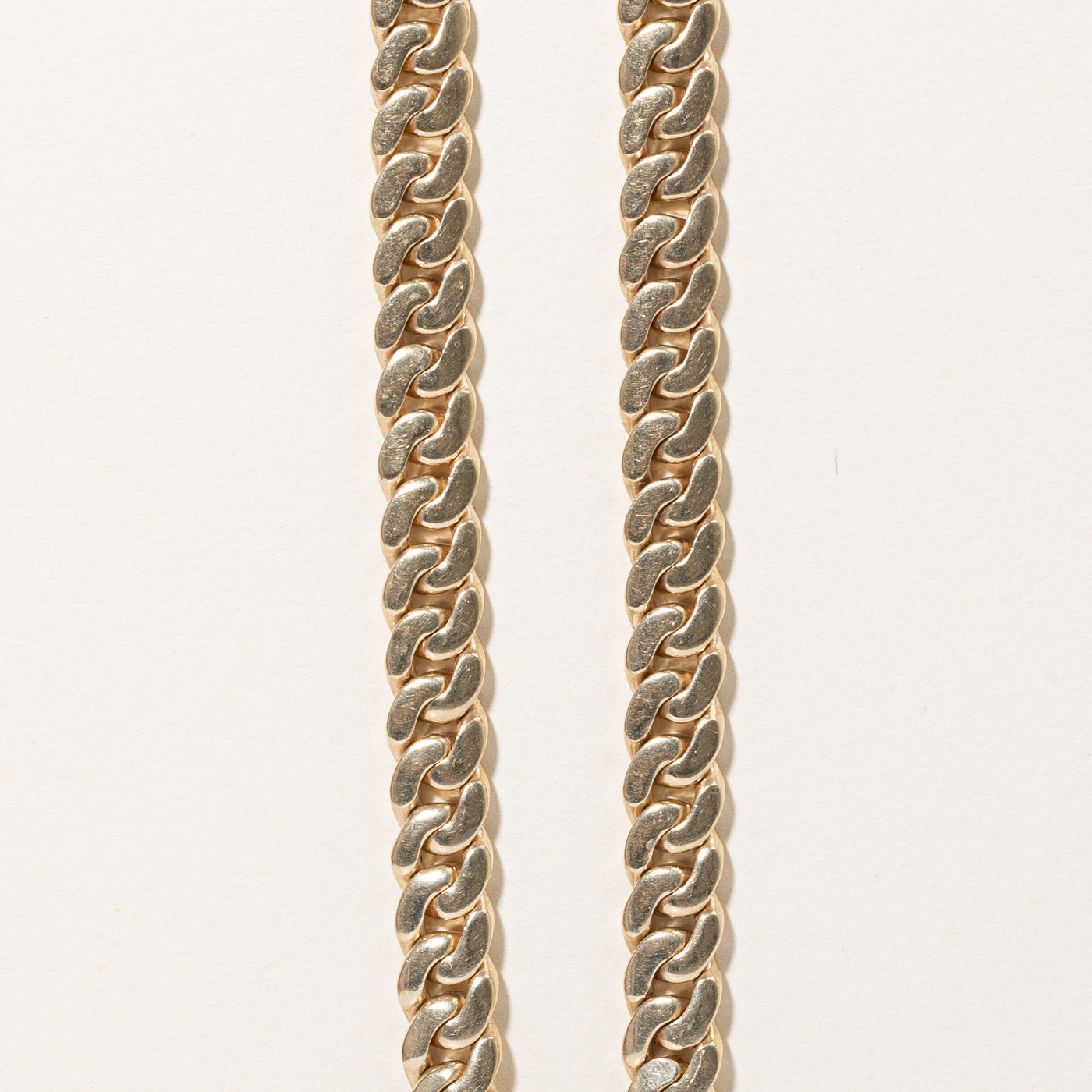 10K Yellow Gold Cuban Link Chain 25