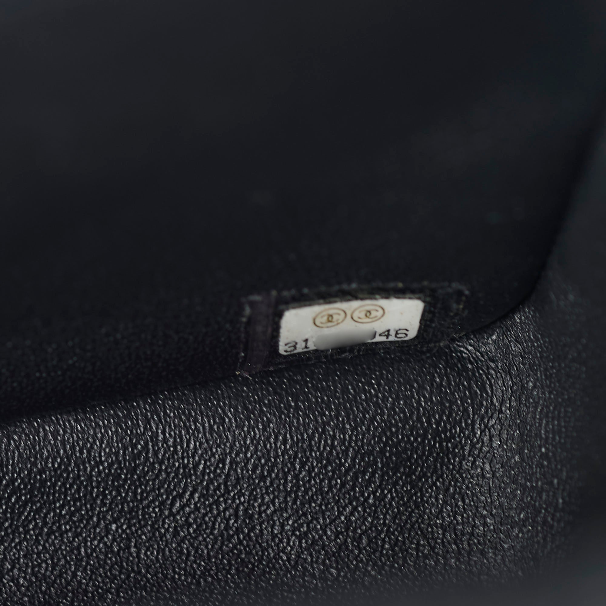 Chanel Caviar Leather Rectangular Top Handle Bag Black 31 Series - Luxury Handbag for Women, Perfect for Work, Parties & Everyday Use
