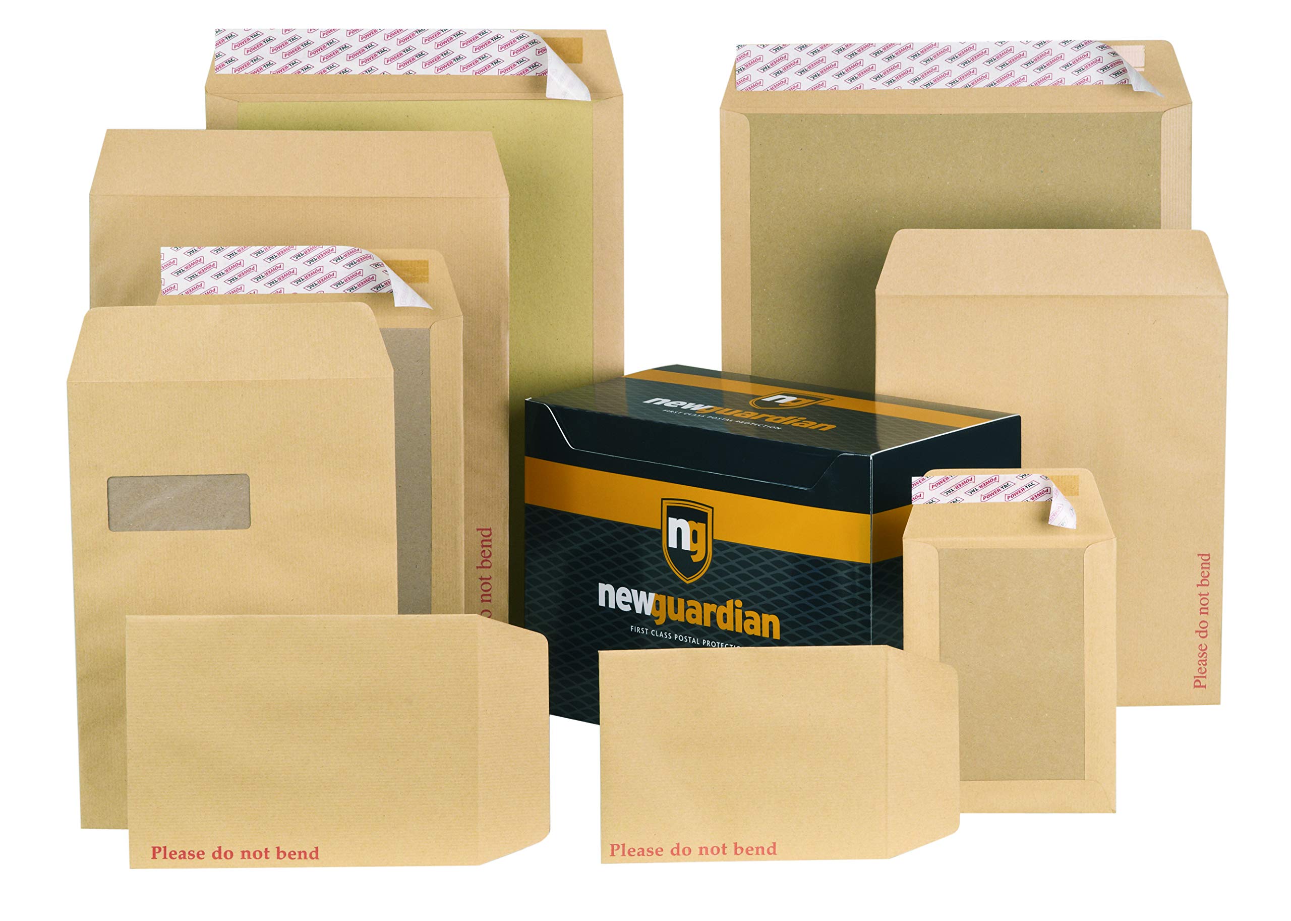 Premium Heavyweight Peel & Seal Manila Envelopes - Board-Backed, C4 Size (Pack of 125) - Ideal for Mailing Documents, Legal Papers & Business Correspondence