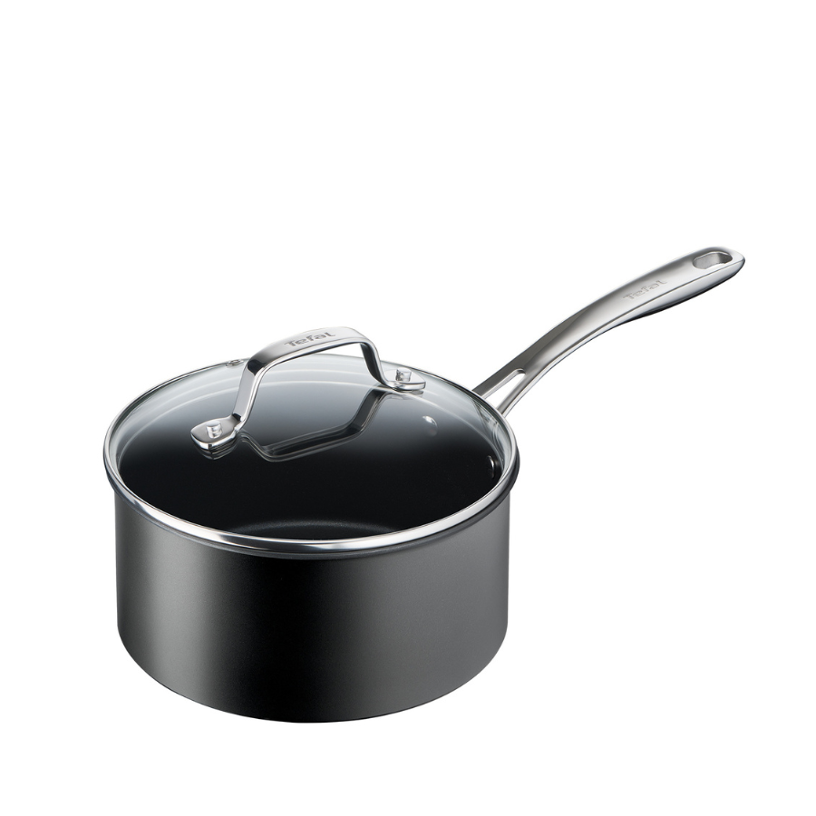 Tefal Unlimited Premium Non Stick Induction Saucepan 18cm with Lid - Perfect for Cooking, Frying & Simmering on Induction Cooktops