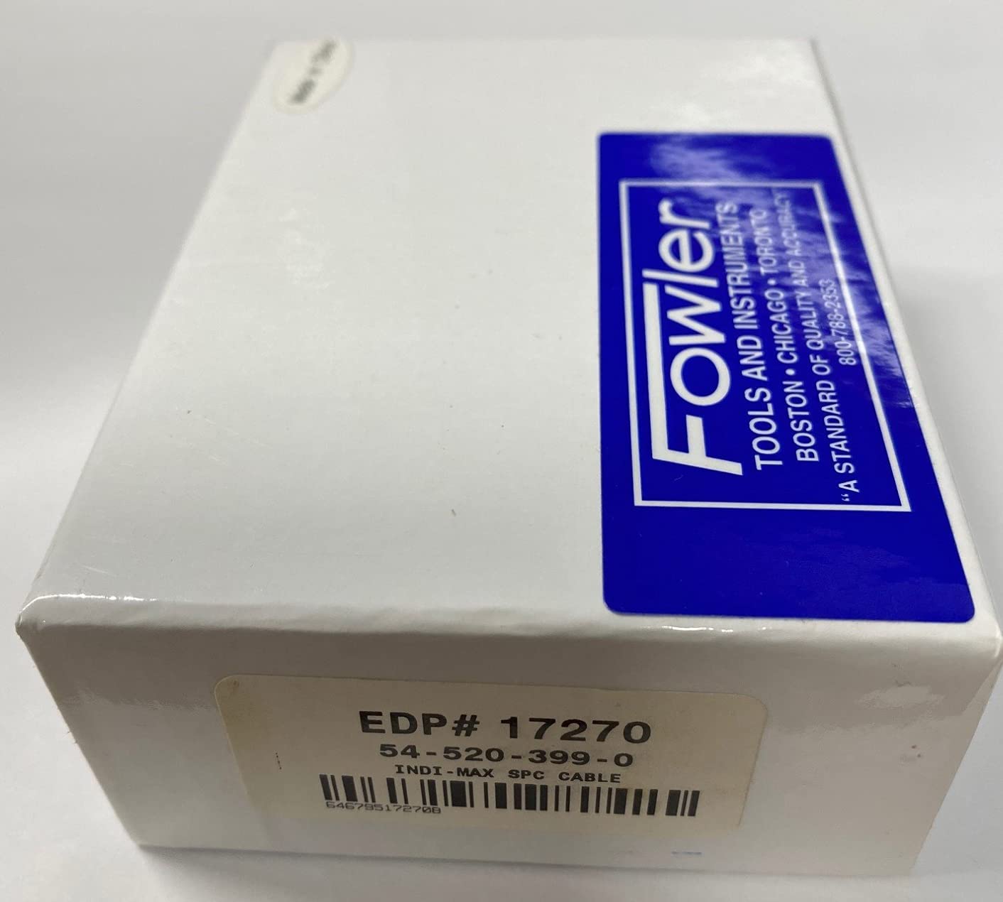 Fowler Indi-MAX SPC Cable 54-520-399-0 | High Precision Measurement Cable for Machining & Engineering | Ideal for Industrial Calibration & Quality Control