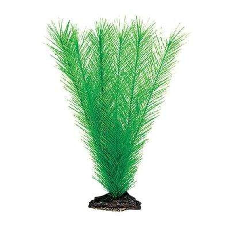 Aqua One Milfoil Green Silk Aquarium Plant - Realistic Underwater Decor for Fish Tanks & Aquatic Habitats | Perfect for Freshwater Aquascaping, Betta Fish Tanks, and Home Aquarium Decoration