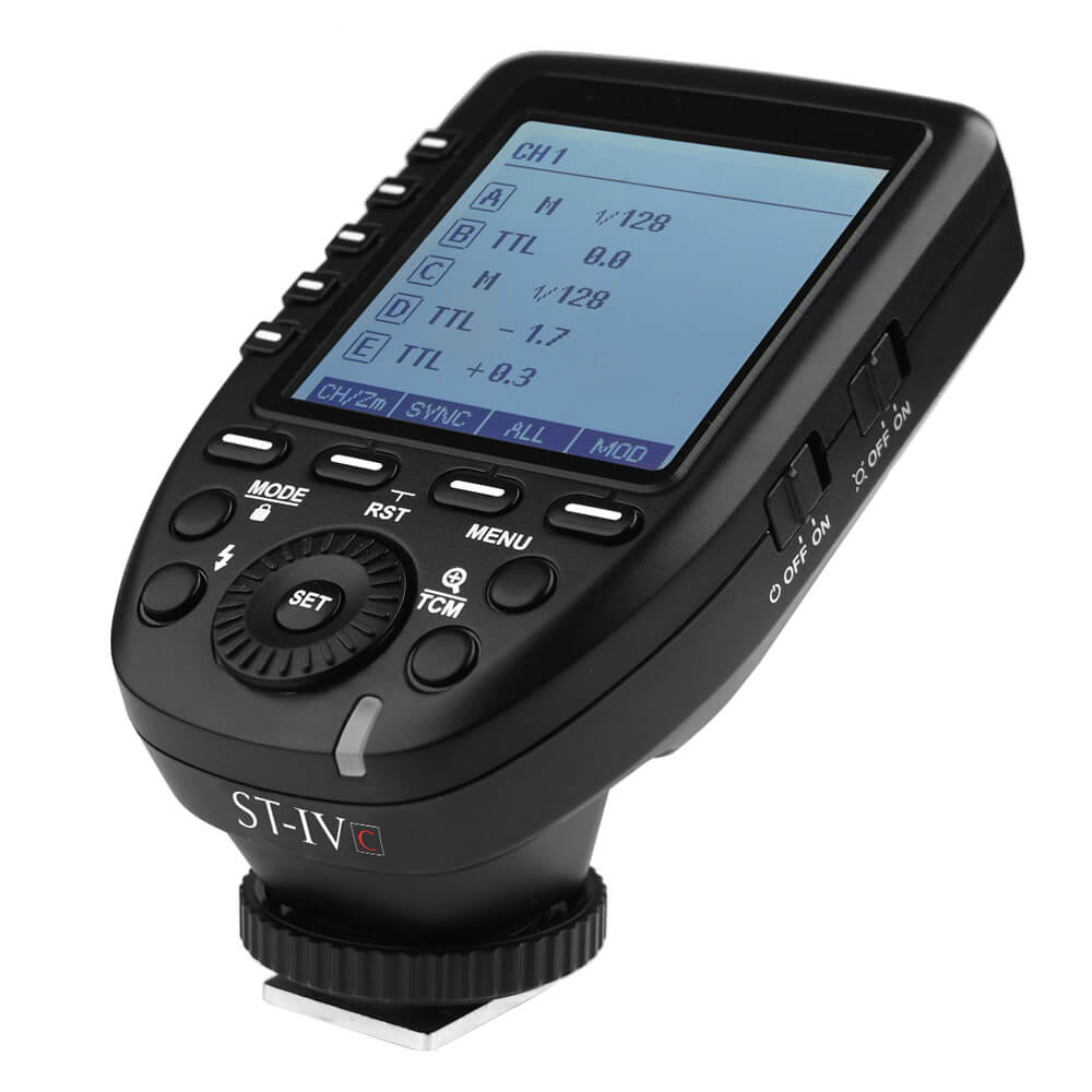 Godox XPRO 2.4GHz Wireless Flash Trigger with Wide LCD Display - Professional Photography Lighting Control for Studio & Outdoor Shooting