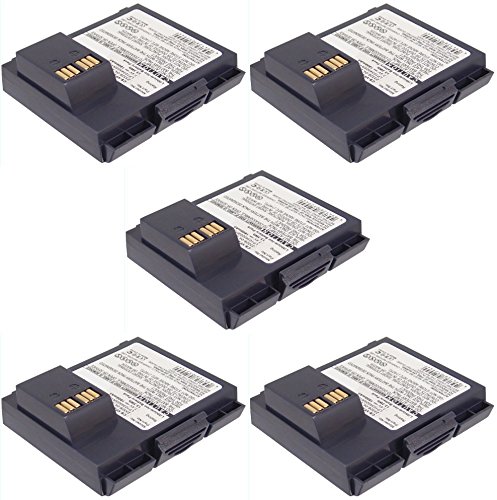 Synergy Digital VeriFone 23326-04-R Replacement Battery Combo-Pack - 5 x SDPOS-L1919 Batteries for VeriFone VX520, VX680, MX925 POS Systems - Perfect for Retail Stores & Restaurants