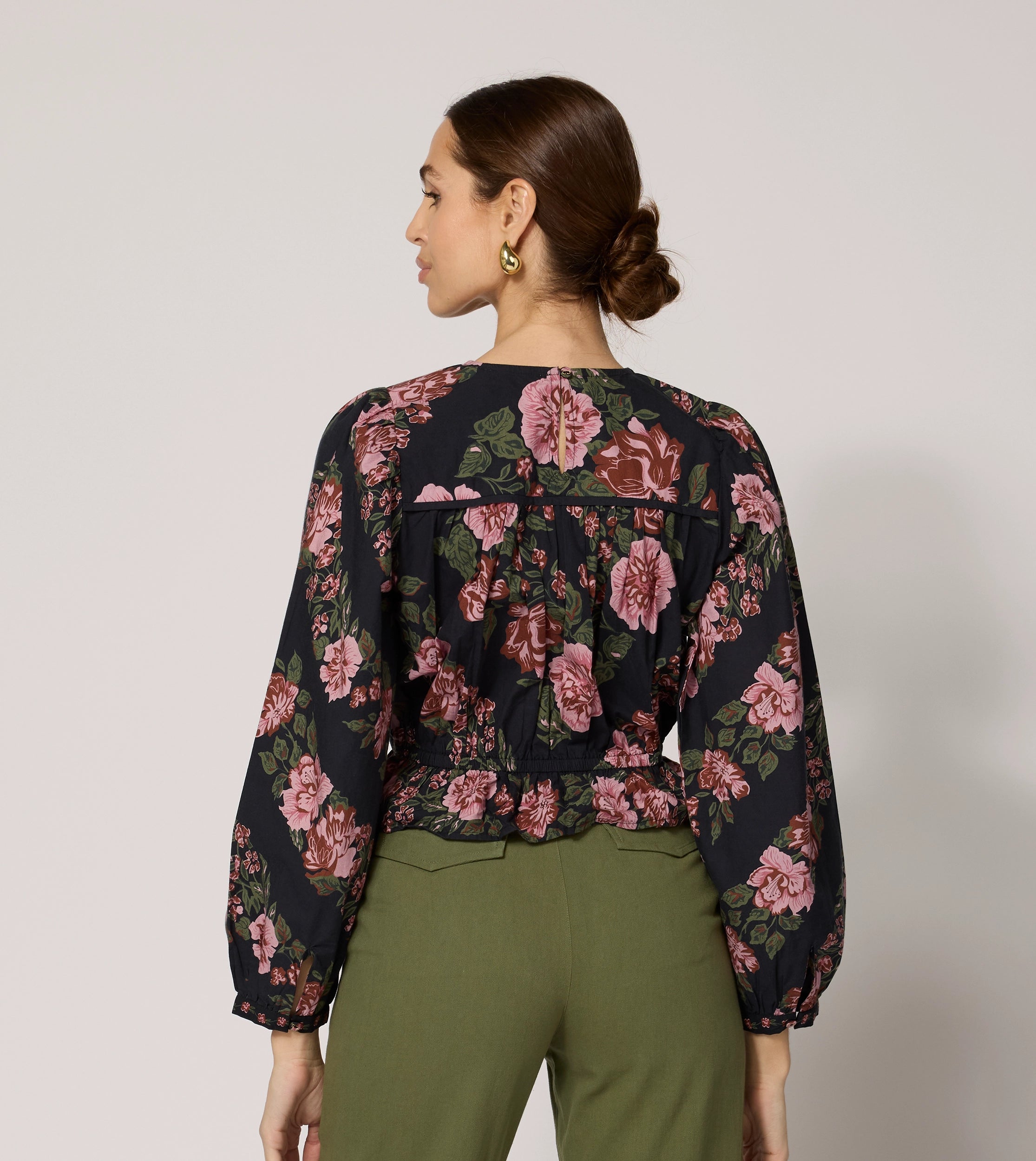 Bernadette Blouse | Juliet - Elegant Women's Fashion Top for Work & Date Night | Perfect for Office Wear, Cocktail Parties & Special Occasions