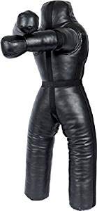 BJJ Punching Bag - Unfilled Grappling Dummy for Jiu Jitsu, Judo & Wrestling Training | Standing Position MMA Practice Dummy | Perfect for Home Gym & Martial Arts Dojo