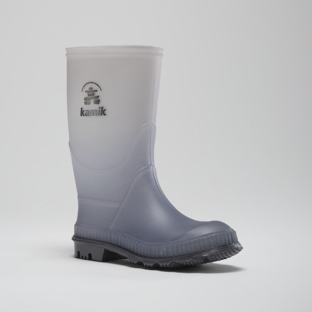 Stomp Print Kids' Rain Boots - Waterproof Children's Rubber Boots for Outdoor Play, Puddles & Gardening | Fun & Comfortable Toddler Rain Shoes