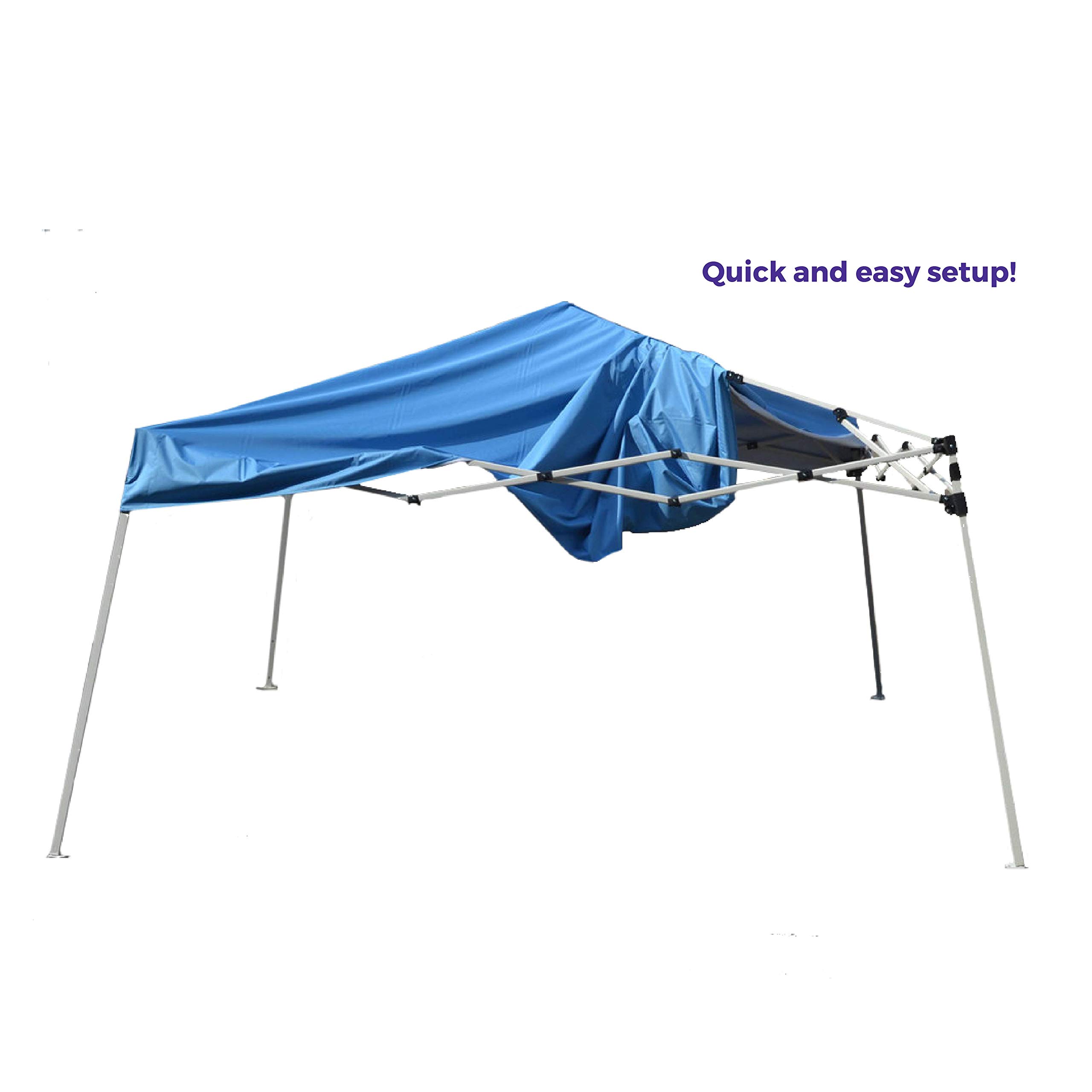 Impact Canopy 283010203 Slant Leg Weight Bags - Heavy Duty Blue Canopy Weights for Outdoor Events, Parties & Market Stalls - Secure Your Tent in Windy Conditions