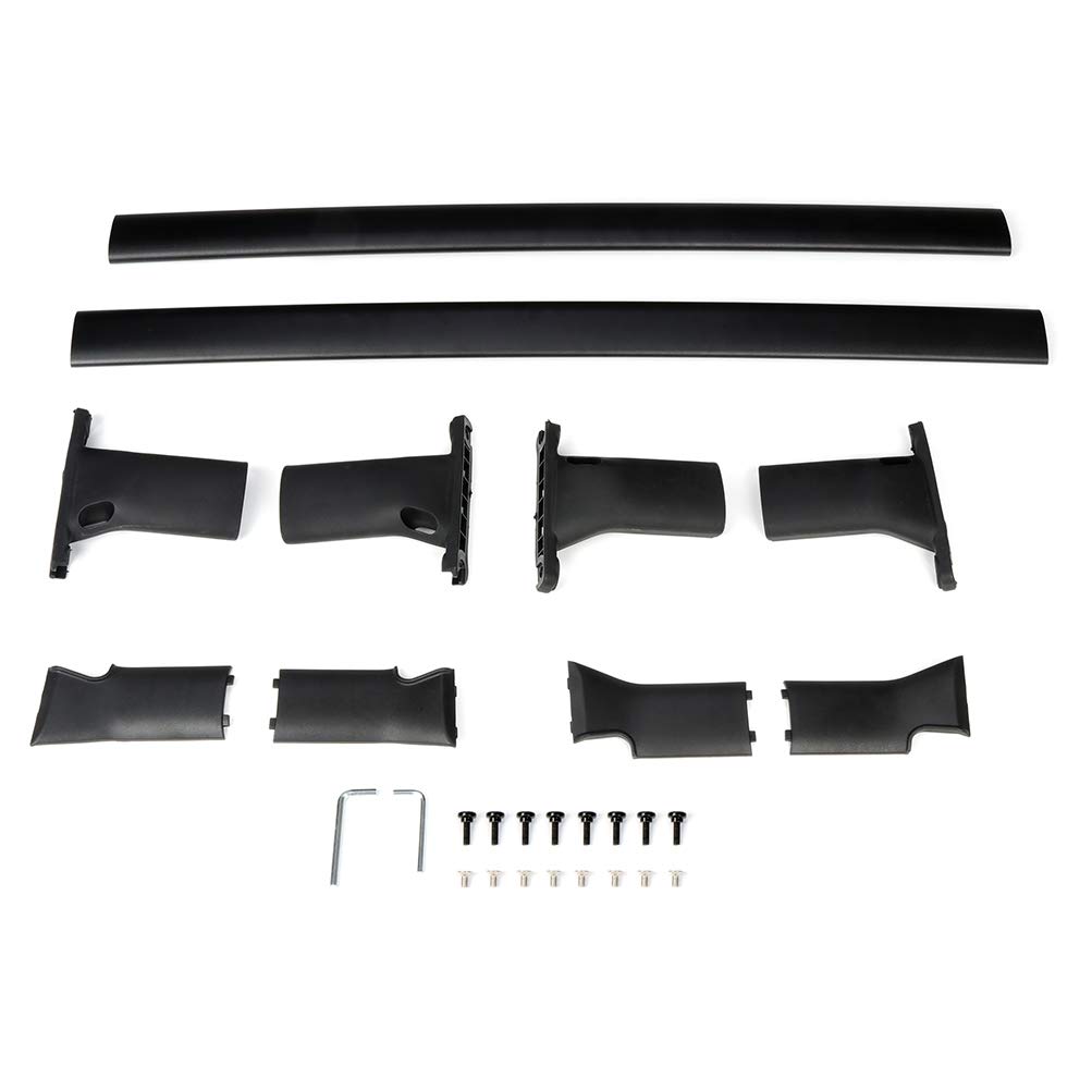 ECCPP Aluminum Roof Rack Cross Bars with J-Bar Kayak Carrier for 2013-2019 Ford Escape - Heavy Duty 2x Roof Rack + 2x Kayak Mounts for Outdoor Adventures, Camping & Water Sports