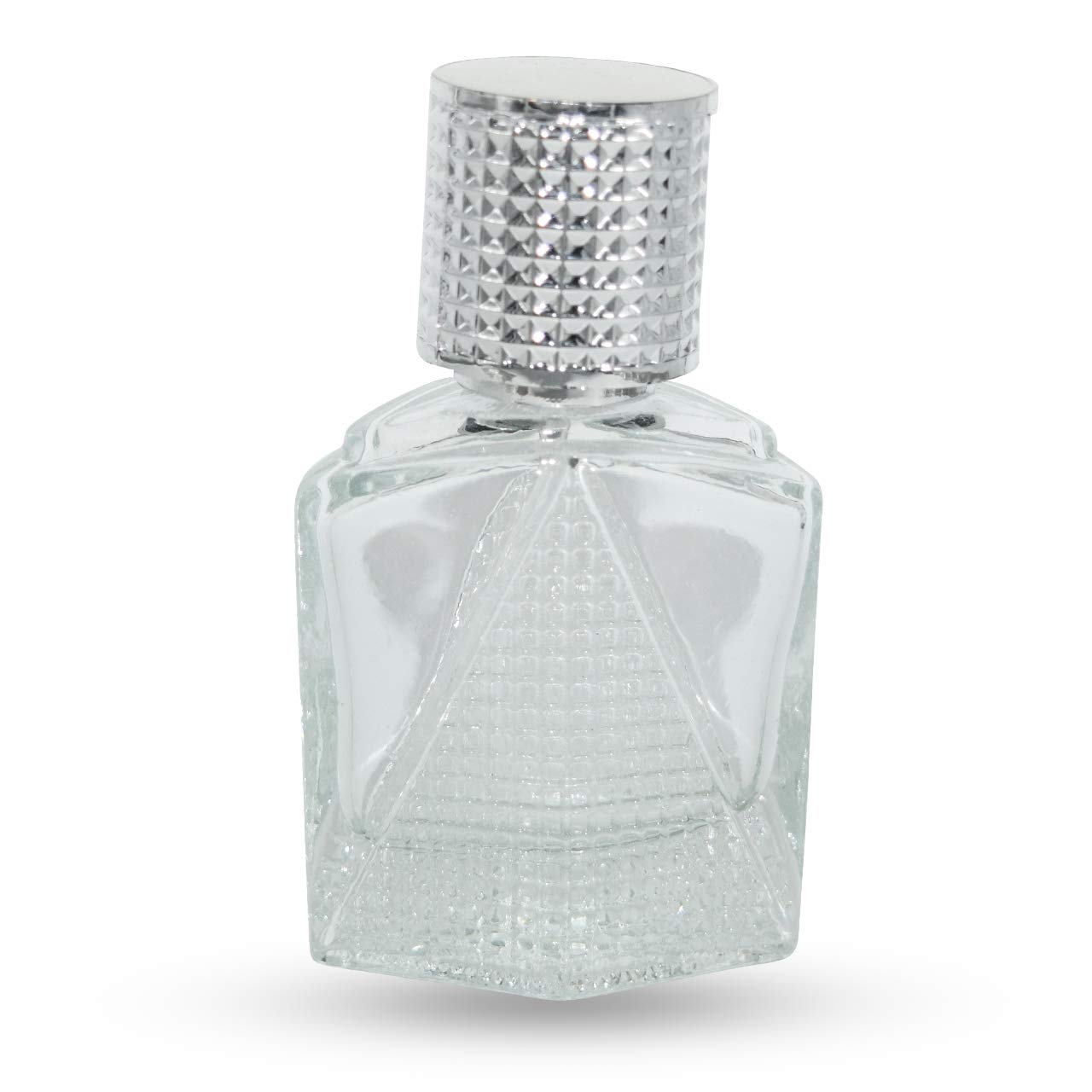 30ml Refillable Glass Spray Bottle with Silver Cap - Perfect for DIY Perfume, Essential Oils, Rose Water & Travel - Ideal for Home, Office & Gym Use