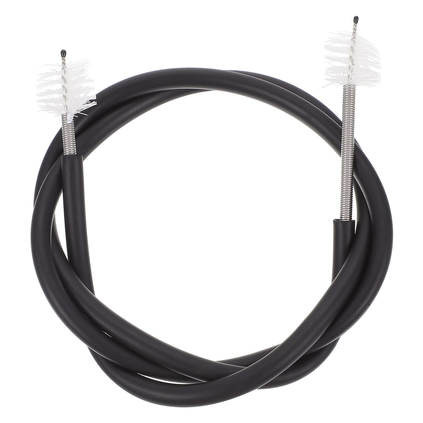 1Pc Rubber Rope Trumpet Cleaning Brush - Professional Music Instrument Cleaner Tool (Black) - Perfect for Brass Instrument Maintenance & Care
