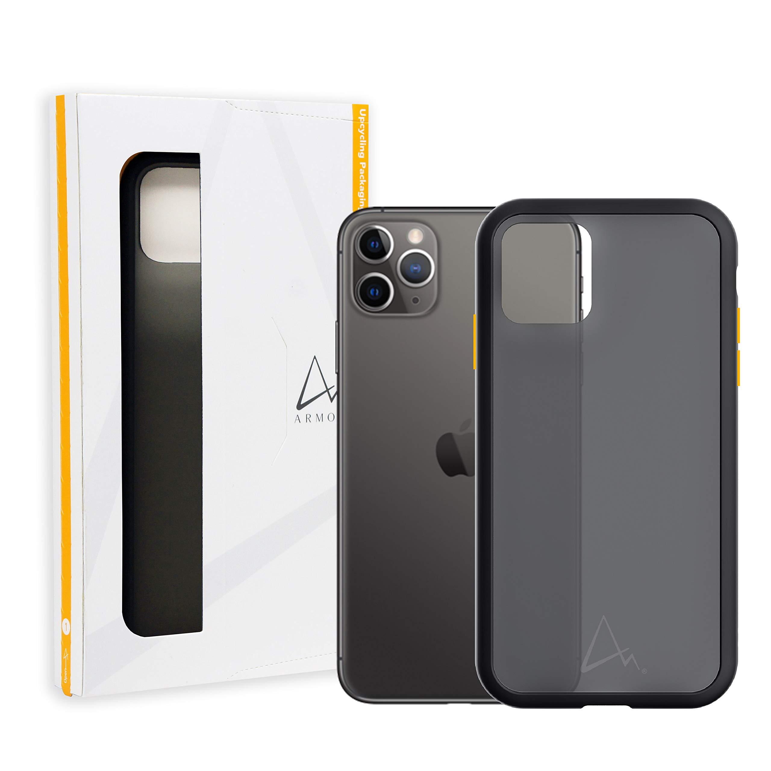 ARMOR Military Series Rugged Shockproof Phone Case for iPhone 11 Pro Max - Mysteric Black | Heavy Duty Protection for Outdoor, Work & Adventure