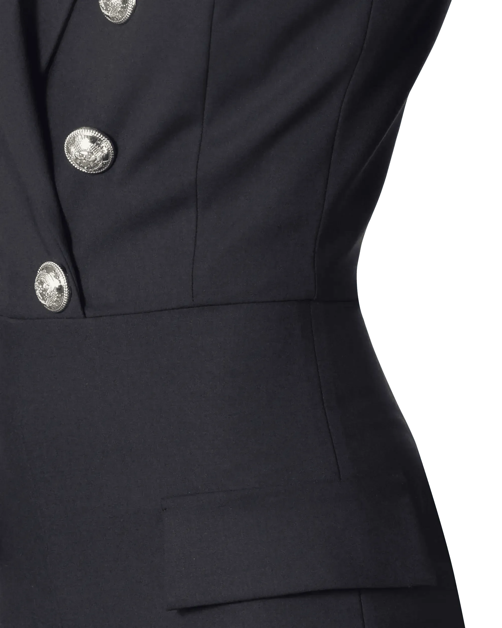 Stylish Women's Double Breasted Jumpsuit - Elegant One-Piece Romper with Pockets | Perfect for Office Wear, Date Nights & Special Occasions