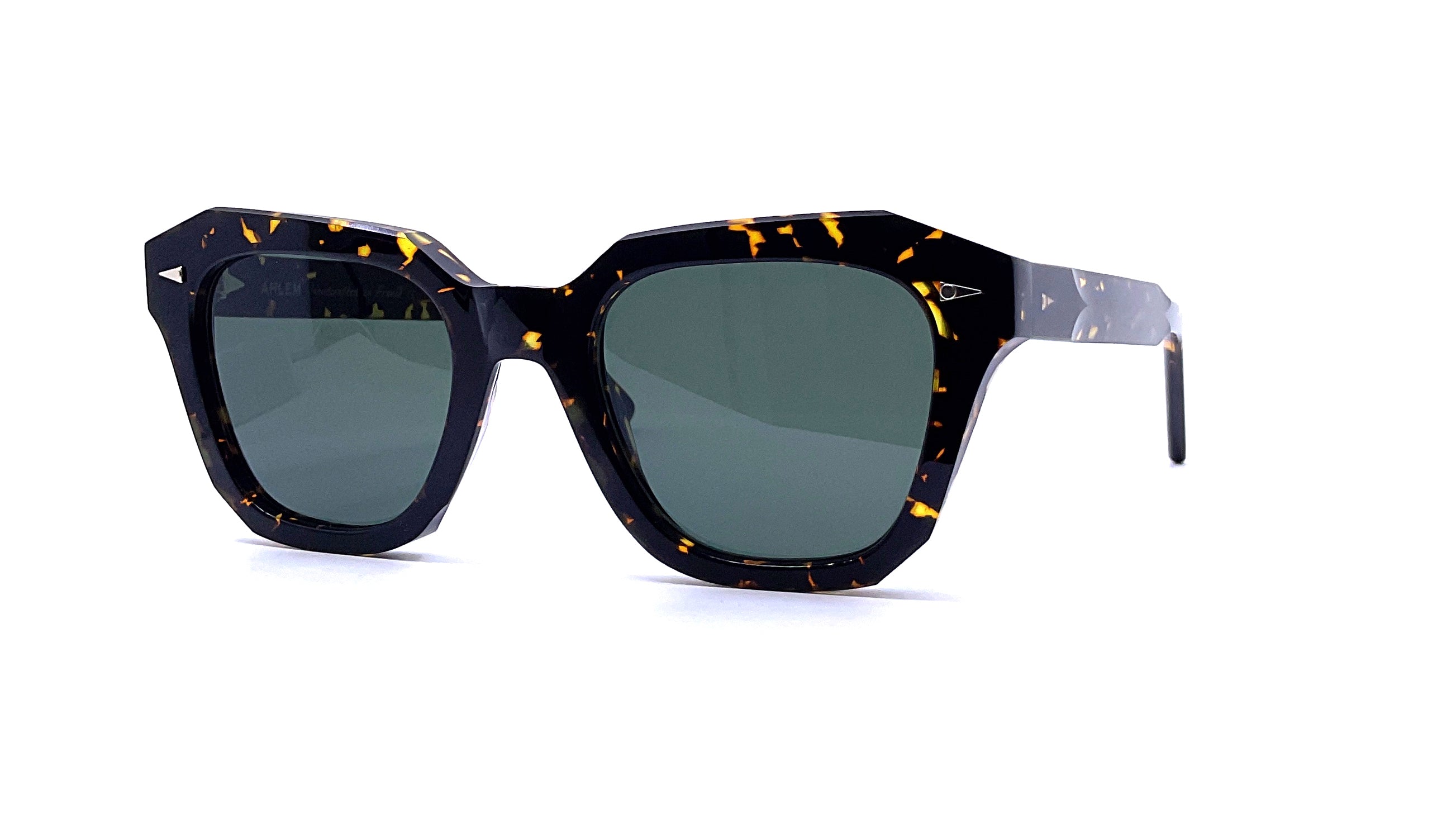 Ahlem Pont des Arts Sun (Yellow Turtle) Sunglasses - UV Protection, Polarized Lenses for Women & Men - Perfect for Beach, Driving & Outdoor Activities