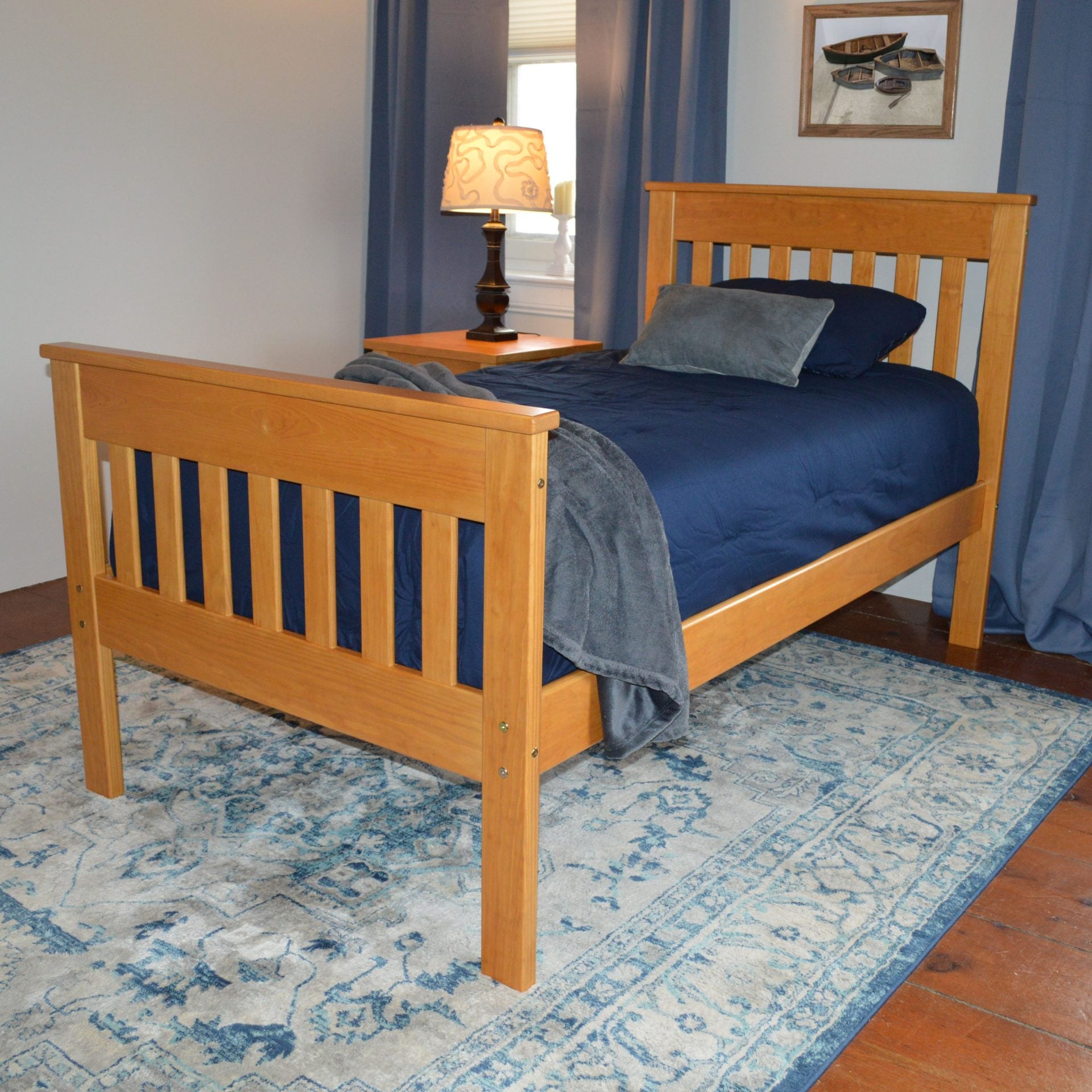 Homestead Bed Frame Without Footboard - Twin, Full & Queen Size for Kids, Teens & Guest Rooms | Durable & Stylish Bedroom Furniture