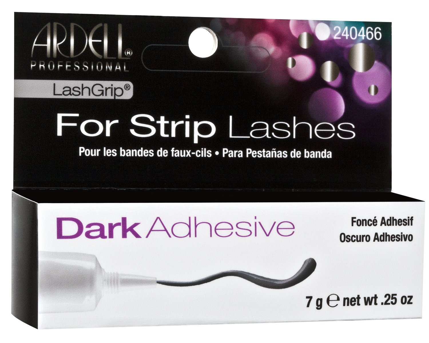 Ardell Lashgrip Strip Lash Adhesive - 0.25 Oz (6 Pack) | Latex-Free False Eyelash Glue for Long-Lasting Hold | Perfect for Daily Wear, Special Occasions & Professional Makeup Artists